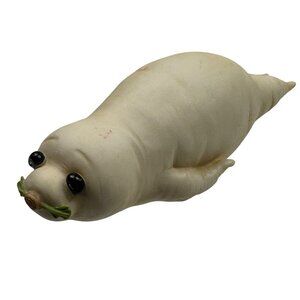 Enesco Home Grown Radish Seal Vegetable Figurine Resin 2007 4008118 Collectible